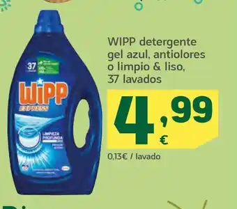 HiperDino Detergente gel wipp express oferta