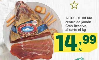 HiperDino Centro de jamón oferta