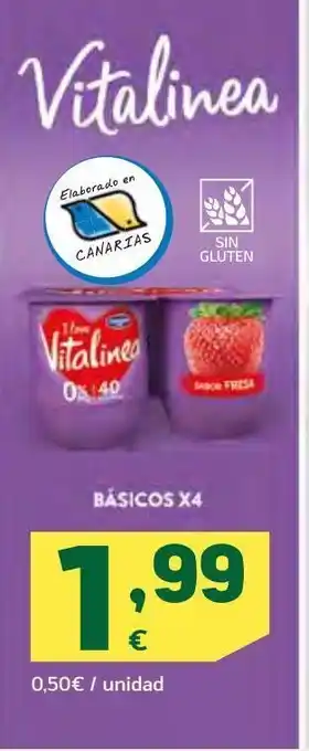 HiperDino Yogur vitalinea oferta