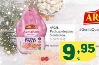 HiperDino Pechuga de pavo argal oferta