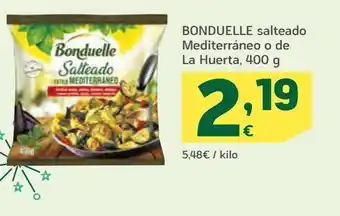 HiperDino Salteado de verduras bonduelle oferta