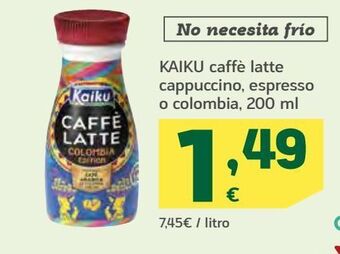 HiperDino Caffe latte kaiku oferta
