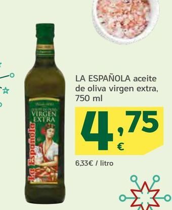 HiperDino Aceite de oliva virgen extra la española oferta