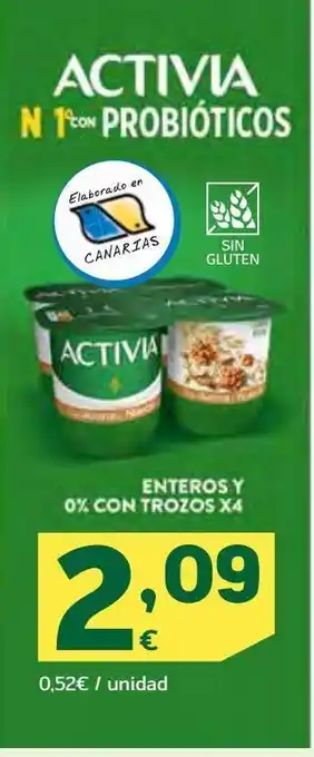 HiperDino Yogur bífidus activia oferta