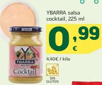 HiperDino Salsa cocktail ybarra oferta