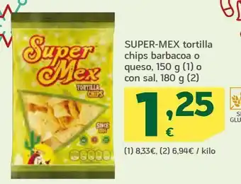 HiperDino Tortillas chips oferta