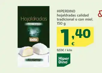 HiperDino Hojaldres rellenos hiperdino oferta