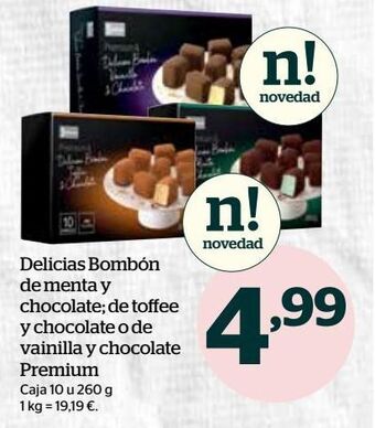 La Sirena Bombón helado premium oferta