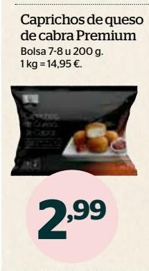 La Sirena Queso de cabra premium oferta