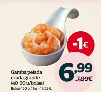 La Sirena Gambas peladas oferta