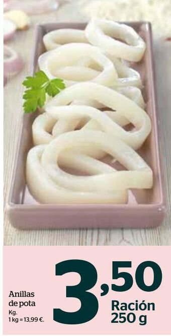 La Sirena Anillas de pota oferta