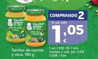 HiperDino Comida para bebé oferta