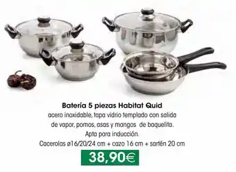 HiperDino Batería de cocina oferta