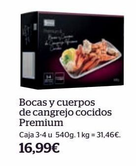 La Sirena Cangrejo premium oferta