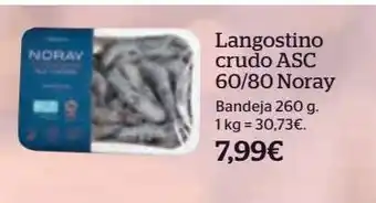 La Sirena Langostinos crudos oferta