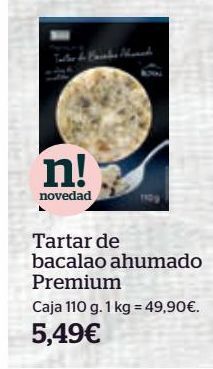 La Sirena Bacalao premium oferta