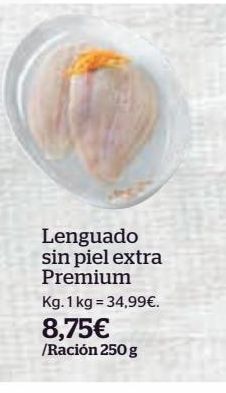 La Sirena Lenguado premium oferta