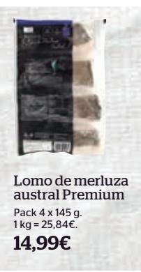 La Sirena Lomos de merluza premium oferta