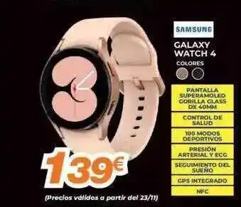 Pascual Martí Samsung galaxy watch 4 colores oferta