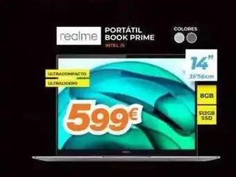 Pascual Martí Realme portátil book prime oferta