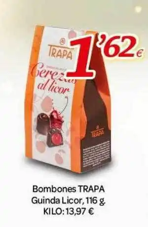 Alsara Supermercados Bombones trapa guinda licor oferta