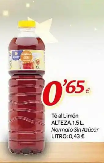 Alsara Supermercados Té al limón alteza oferta