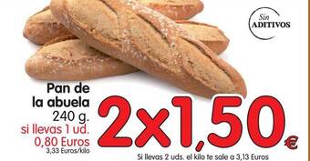 Alimerka Pan de la abuela 240g oferta