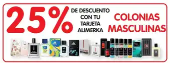 Alimerka Colonias Masculinas oferta