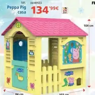 Supermercados Dani Mini caseta peppa pig casa oferta