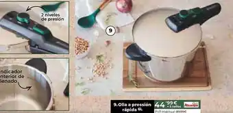 Alcampo Olla a pressión rápida 6l oferta