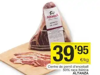 BonpreuEsclat Centre de pernil d'enceball 50% raça ibèrica altanza oferta
