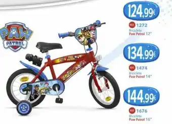 Juguetilandia Bicicleta paw patrol oferta