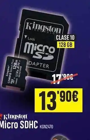 Beep Kingston micro sdhc oferta