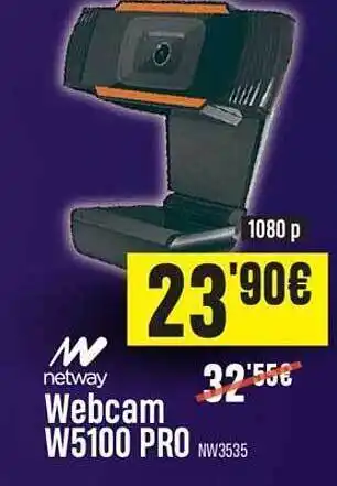 Beep Netway webcam w5100 pro oferta
