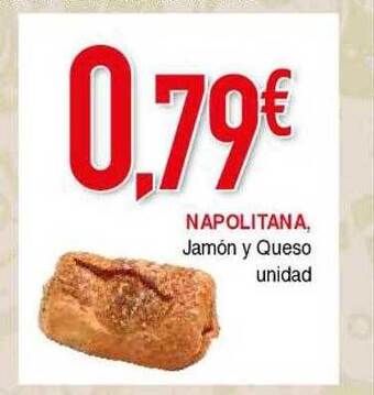 Masymas Napolitana jamón y queso oferta