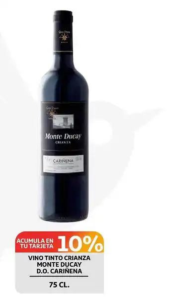 Alcampo Vino tinto crianza monte ducay d.o. cariñena oferta