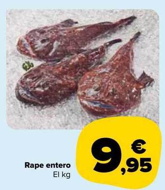 Carrefour Market Rape entero el kg oferta