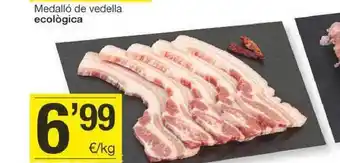 BonpreuEsclat Medalló de vedella ecològica oferta