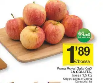 BonpreuEsclat Poma royal gala km0 la collita bossa oferta