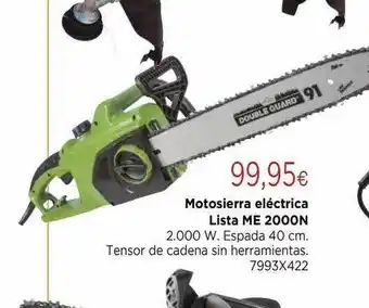 Cadena88 Motosierra eléctrica lista me 2000n oferta
