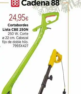 Cadena88 Cortabordes lista cbe 250n oferta