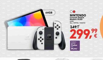 Worten Nintendo consola switch modelo oled oferta