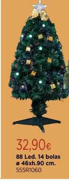 Cadena88 88 led 14 bolas ø 46xh.90 cm oferta