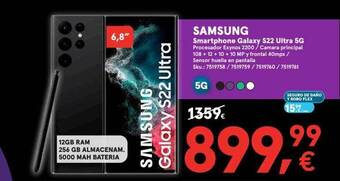 Worten Samsung smartphone galaxy s22 ultra 5g oferta