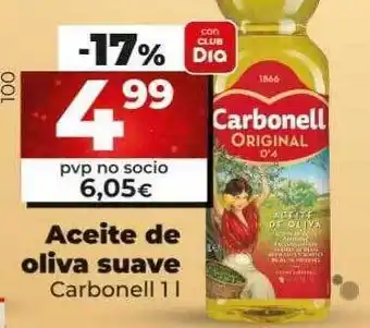 Dia Aceite de oliva suave carbonell oferta