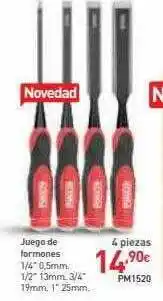 Mi Bricolaje Juego de formones oferta