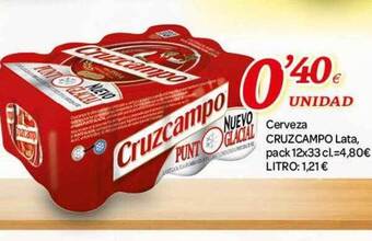 Alsara Supermercados Cerveza cruzcampo lata oferta