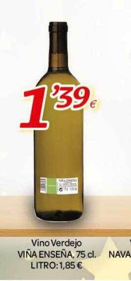 Alsara Supermercados Vino verdejo viña enseña oferta