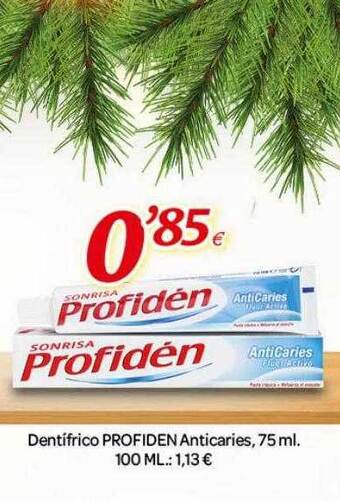 Alsara Supermercados Dentifrico profiden anticaries oferta