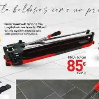 Mi Bricolaje Grosor máximo de corte: 12mm, longitud máxima de corte: 630 mm oferta
